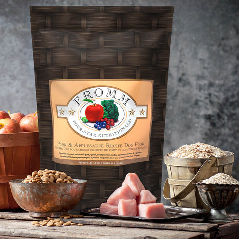 Fromm Four-Star Dry Dog Food - Pork & Applesauce - 4lb Bag